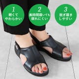 クロワッサン レディースサンダル CR4595 | BACKYARD FAMILY | 詳細画像4