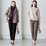 裏起毛あったか裾ファスナー付きパンツ | BACKYARD FAMILY | 詳細画像12 