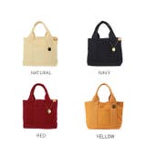 DOT&STRIPE キャンバス 仕切りミニトート | BACKYARD FAMILY | 詳細画像12 