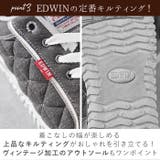 EDWIN メンズ サイドキルティング ローカットスニーカー | BACKYARD FAMILY | 詳細画像8