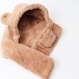 キッズ ベビー 帽子 マフラー 一体 くま | BACKYARD FAMILY | 詳細画像11 