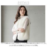 ベスト レディース ミドル丈 秋冬 kvest04 | BACKYARD FAMILY | 詳細画像2 