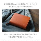 Lee 柔らかゴートレザー二つ折り財布 ラウンドファスナー | BACKYARD FAMILY | 詳細画像4 