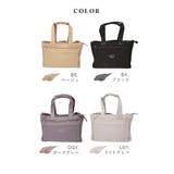 LIZDAYS 仕切り付きWアクセスロングハンドルトート | BACKYARD FAMILY | 詳細画像16