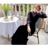 パーティロングドレス ベロア生地 お呼ばれ | BACKYARD FAMILY | 詳細画像4