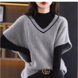 ベスト Vネック オーバーサイズ | BACKYARD FAMILY | 詳細画像14 