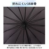 MENS 65cm 16本骨 ジャンプ 耐風 傘 | BACKYARD FAMILY | 詳細画像3