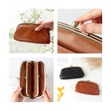 Lafiel ラフィール ナチュラル合皮 がま口長財布 | BACKYARD FAMILY | 詳細画像12 