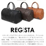 REGiSTA PU LEATHER BOSTON BAG | BACKYARD FAMILY | 詳細画像2 