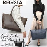 REGiSTA Split Leather Tote Bag | BACKYARD FAMILY | 詳細画像1 