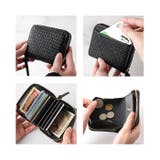 perche ペルケ レザーメッシュ ジャバラカードウォレット | BACKYARD FAMILY | 詳細画像11 