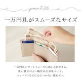 perche ペルケ アクリル玉三つ折りウォレット | BACKYARD FAMILY | 詳細画像9