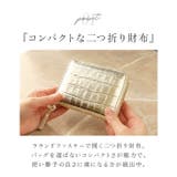 perche ペルケ メタリッククロコ ジャバラカードウォレット | BACKYARD FAMILY | 詳細画像6 