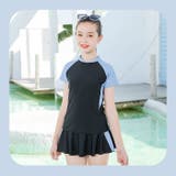 女の子 水着 ２点セット ショートパンツ付きスカート pk3212 | BACKYARD FAMILY | 詳細画像4 