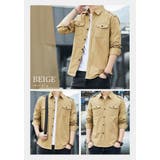 ミリタリーシャツ カジュアルシャツ 綿 | BACKYARD FAMILY | 詳細画像15 