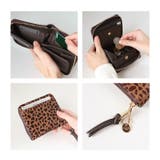 Pisoraro ピソラロ ハラコ ラウンド二つ折りミニウォレット | BACKYARD FAMILY | 詳細画像15 