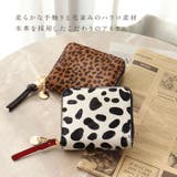 Pisoraro ピソラロ ハラコ ラウンド二つ折りミニウォレット | BACKYARD FAMILY | 詳細画像3 