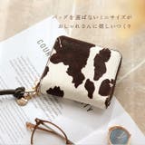 Pisoraro ピソラロ ハラコ ラウンド二つ折りミニウォレット | BACKYARD FAMILY | 詳細画像4 