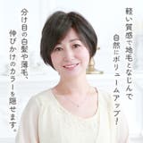 プリシラ 白髪かくしウィッグ 分け目タイプ ST-005 | BACKYARD FAMILY | 詳細画像3 