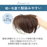 プリシラ 白髪かくしウィッグ 分け目タイプ ST-005 | BACKYARD FAMILY | 詳細画像5 