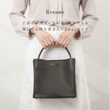 Rename ワンハンドル2wayカウレザー ハンドバッグ | BACKYARD FAMILY | 詳細画像2 