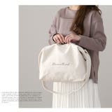 Rename プリント帆布 トートショルダー RSH80028 | BACKYARD FAMILY | 詳細画像4 