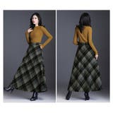 ロングスカート レトロ チェック柄 skirtlg810f | BACKYARD FAMILY | 詳細画像10 
