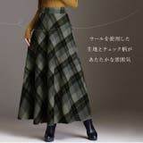 ロングスカート レトロ チェック柄 skirtlg810f | BACKYARD FAMILY | 詳細画像3 