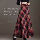 ロングスカート レトロ チェック柄 skirtlg810f | BACKYARD FAMILY | 詳細画像4 