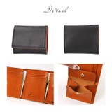 R.C.L 栃木レザー バイカラー 三つ折り財布 | BACKYARD FAMILY | 詳細画像10