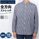 URBAN SQUARE ハイブリッドジャージー バンドカラーシャツ | BACKYARD FAMILY | 詳細画像1 