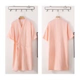 バスローブ ガーゼコットン 春夏秋 五分袖 yelrobe5179 | BACKYARD FAMILY | 詳細画像11