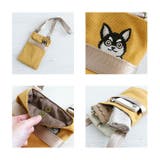 猫刺繍 タテ型 ショルダーバッグ | BACKYARD FAMILY | 詳細画像8 