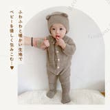 くまちゃん 着ぐるみ 熊耳 ロンパース ysk5273 | BACKYARD FAMILY | 詳細画像3