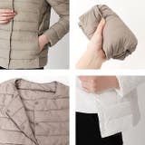 2way ダウンジャケット 薄手 軽量 暖かい | BACKYARD FAMILY | 詳細画像15 