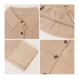 ニットカーディガン polo襟 柔らか | BACKYARD FAMILY | 詳細画像8 