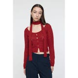 RED | MIX YARN KNIT トップス | MOUSSY OUTLET