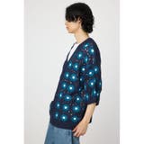 クロシェフラワー半袖ニットカーディガン | RODEO CROWNS WIDE BOWL | 詳細画像23 