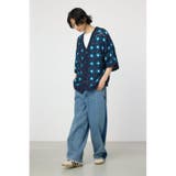 クロシェフラワー半袖ニットカーディガン | RODEO CROWNS WIDE BOWL | 詳細画像26 