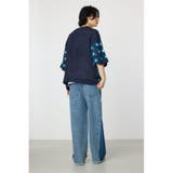 クロシェフラワー半袖ニットカーディガン | RODEO CROWNS WIDE BOWL | 詳細画像27 