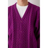 A-LIGHT KNIT ケーブルカーディガン | RODEO CROWNS WIDE BOWL | 詳細画像21