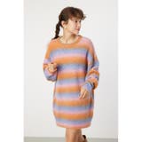 柄ORG5 | グラデーションニットワンピース | RODEO CROWNS WIDE BOWL