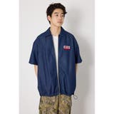 Coolist Denim ZIPシャツ | RODEO CROWNS WIDE BOWL | 詳細画像9 