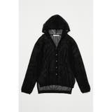BLK | SHEER HOODIE カーディガン | MOUSSY OUTLET
