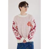 O/WHT1 | オルテガジャカードニット | RODEO CROWNS WIDE BOWL