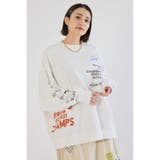 O/WHT1 | 加工アウトシームスウェットトップス | RODEO CROWNS WIDE BOWL