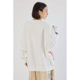 加工アウトシームスウェットトップス | RODEO CROWNS WIDE BOWL | 詳細画像3