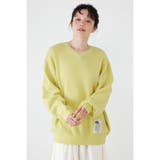 L/YEL1 | スウェットライク2wayネックニットトップス | RODEO CROWNS WIDE BOWL