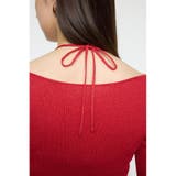 GLITTER TIE KNIT トップス | MOUSSY OUTLET | 詳細画像8