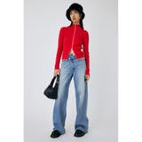 BI COLOR ZIP UP RIB ニット | MOUSSY OUTLET | 詳細画像32 
